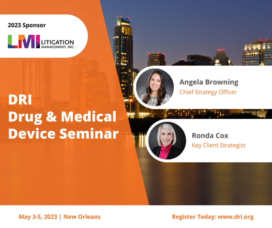 DRI Drug & Medical Device Seminar