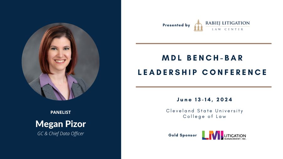 Megan Pizor Speaks at Rabiej Litigation Law Center Conference
