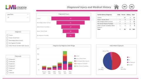 Early Case Vetting Dashboard Report